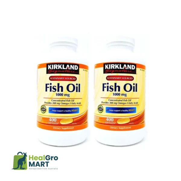 "KIRKLAND" Signature Natural Omega - 3 Fish Oil 1000mg