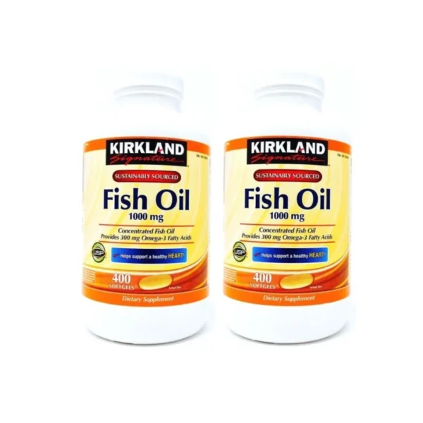 "KIRKLAND" Signature Natural Omega - 3 Fish Oil 1000mg